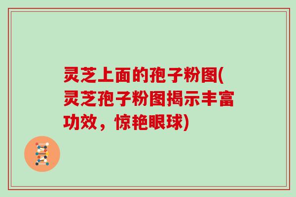 灵芝上面的孢子粉图(灵芝孢子粉图揭示丰富功效，惊艳眼球)