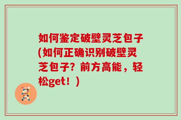 如何鉴定破壁灵芝包子(如何正确识别破壁灵芝包子？前方高能，轻松get！)