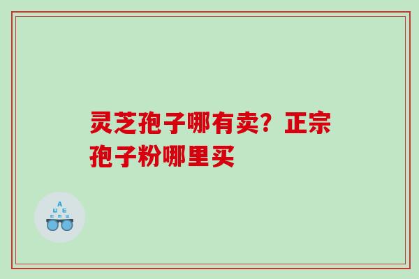 灵芝孢子哪有卖?正宗孢子粉哪里买 灵芝孢子哪有卖?正宗孢子粉哪里买