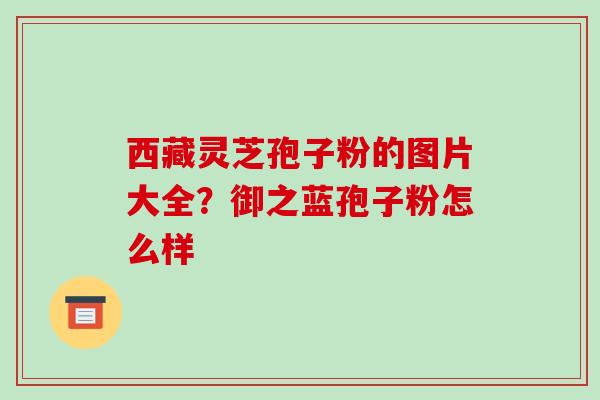 西藏灵芝孢子粉的图片大全？御之蓝孢子粉怎么样