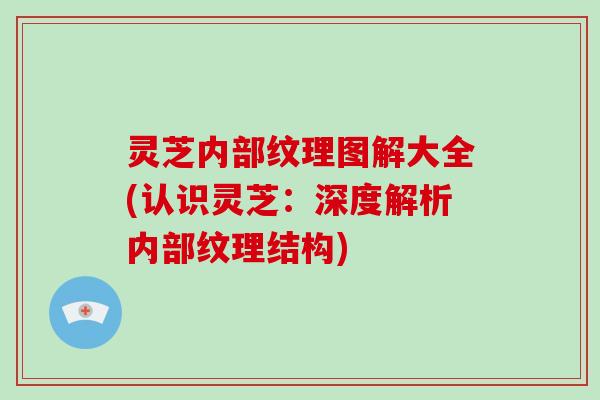 灵芝内部纹理图解大全(认识灵芝：深度解析内部纹理结构)
