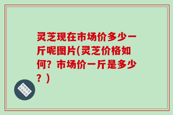 灵芝现在市场价多少一斤呢图片(灵芝价格如何？市场价一斤是多少？)