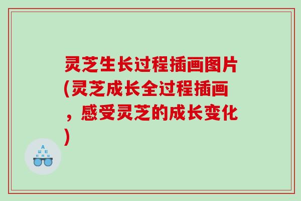 灵芝生长过程插画图片(灵芝成长全过程插画,感受灵芝的成长变化) 灵芝生长过程插画图片(灵芝成长全过程插画,感受灵芝的成长变化)