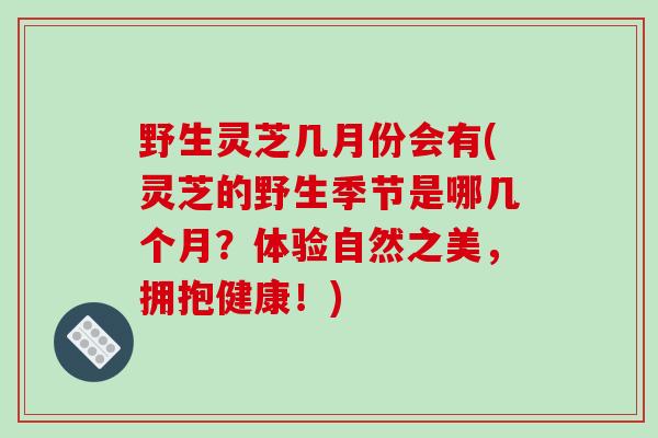 野生灵芝几月份会有(灵芝的野生季节是哪几个月？体验自然之美，拥抱健康！)