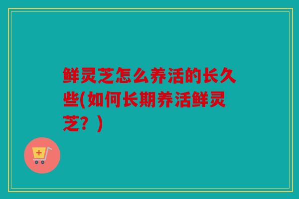 鲜灵芝怎么养活的长久些(如何长期养活鲜灵芝？)