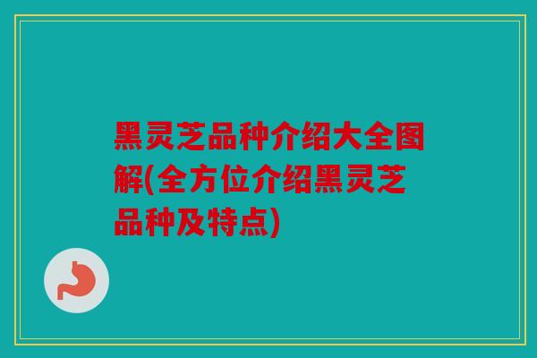 黑灵芝品种介绍大全图解(全方位介绍黑灵芝品种及特点)