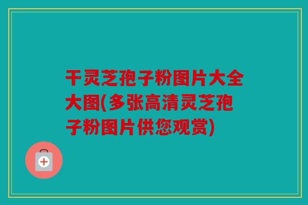 干灵芝孢子粉图片大全大图(多张高清灵芝孢子粉图片供您观赏)