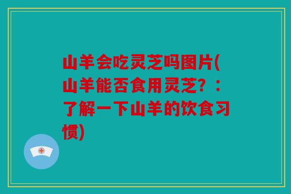 山羊会吃灵芝吗图片(山羊能否食用灵芝？：了解一下山羊的饮食习惯)