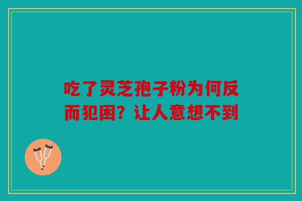吃了灵芝孢子粉为何反而犯困？让人意想不到