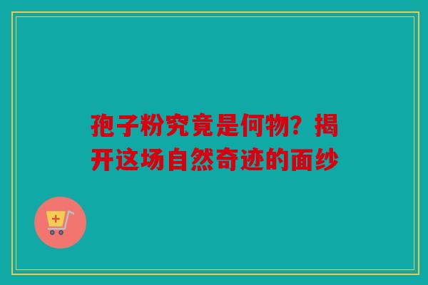 孢子粉究竟是何物？揭开这场自然奇迹的面纱