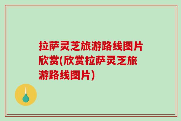拉萨灵芝旅游路线图片欣赏(欣赏拉萨灵芝旅游路线图片) 拉萨灵芝旅游路线图片欣赏(欣赏拉萨灵芝旅游路线图片)