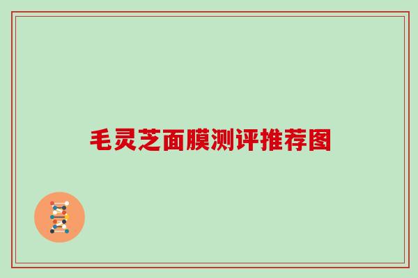 毛灵芝面膜测评推荐图