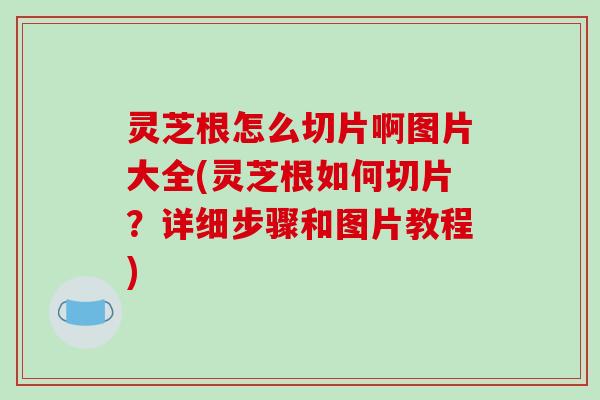 灵芝根怎么切片啊图片大全(灵芝根如何切片?详细步骤和图片教程) 灵芝根怎么切片啊图片大全(灵芝根如何切片?详细步骤和图片教程)